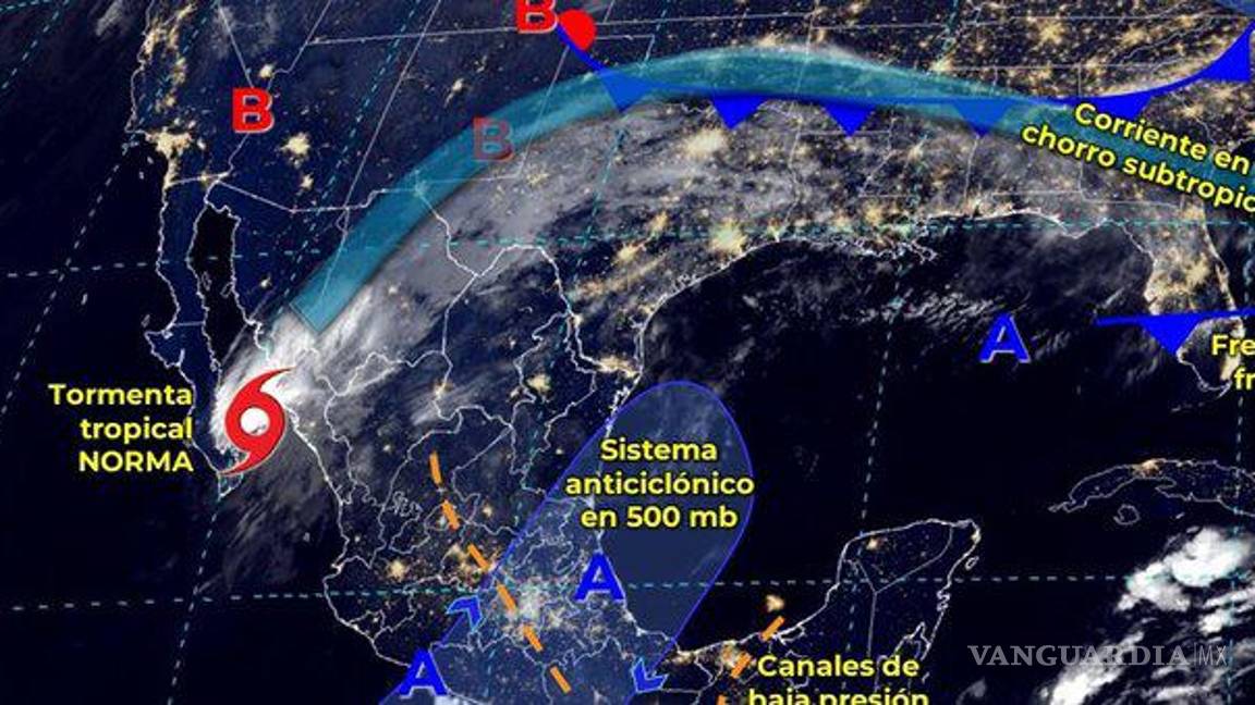 $!Se espera que el meteoro impacte entre las 16:30 y 19:00 horas en los municipios de Topolopambo y Altata, Sinaloa