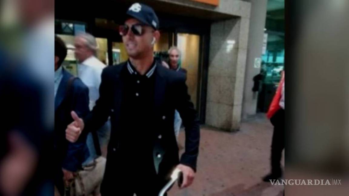 'CR7' llega a Turín y la afición de la Juve enloquece