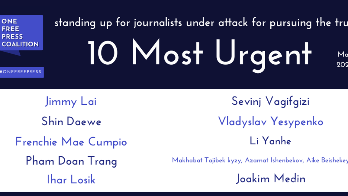 $!De acuerdo a datos del CPJ, que al concluir el 2024 había 361 periodistas encarcelados en todo el mundo, siendo esta cifra 41 más que en 2023.
