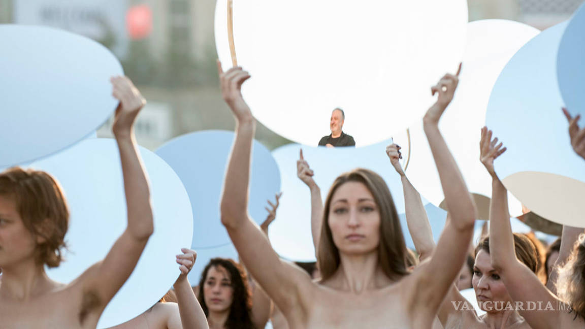 100 mujeres se desnudan para protestar contra Donald Trump y los republicanos de EU (fotos)