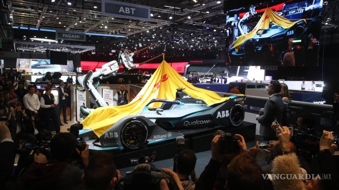 La Fórmula E también se presentó en el Salón del Automóvil de Ginebra
