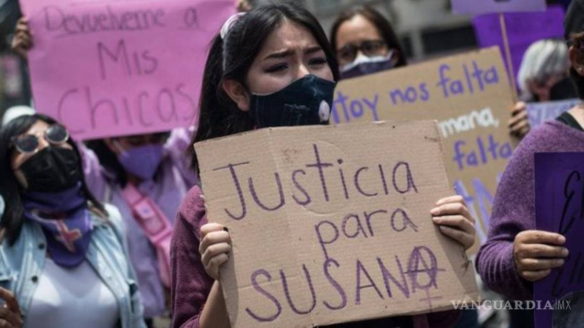 Justicia para Susana, protestan feministas en CDMX por asesinato de maestra
