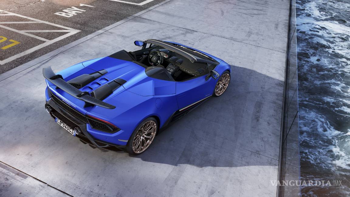 $!Lamborghini Huracan Performante Spyder, impresionante convertible de 640 caballos