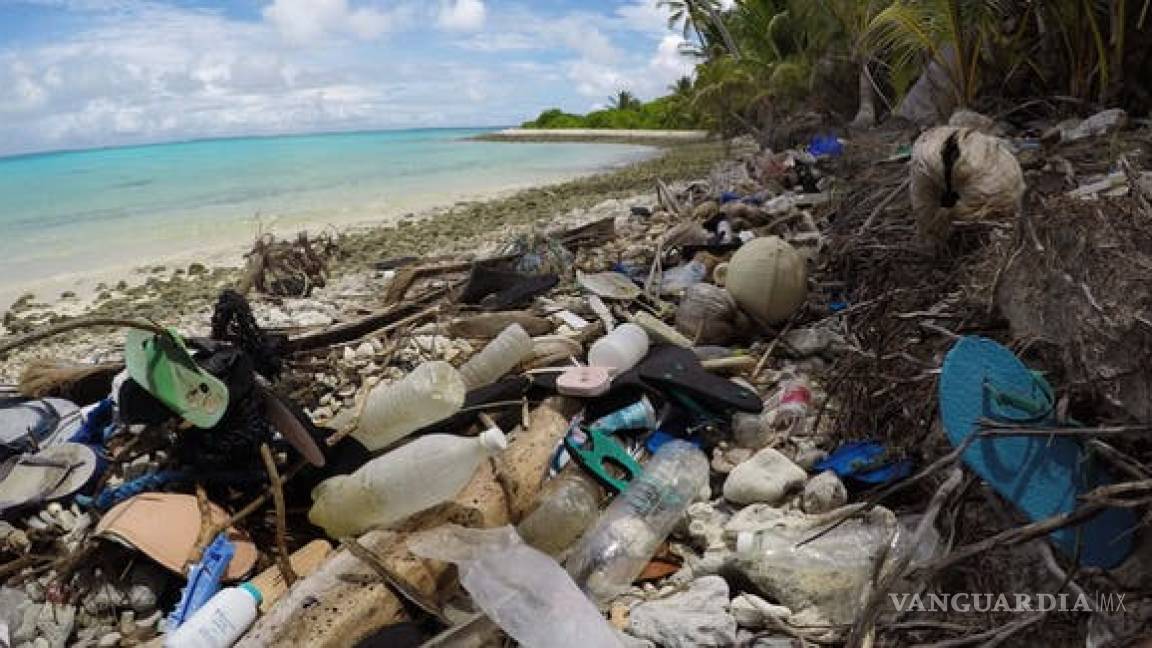 islas Cocos en Australia acumula en sus costas 414 millones de residuos de plástico
