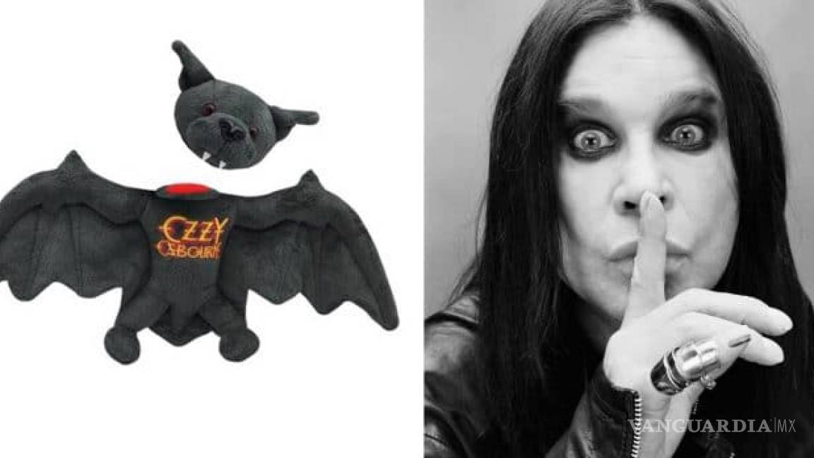 Lanzan a la venta peluche de murciélago decapitado por Ozzy Osbourne