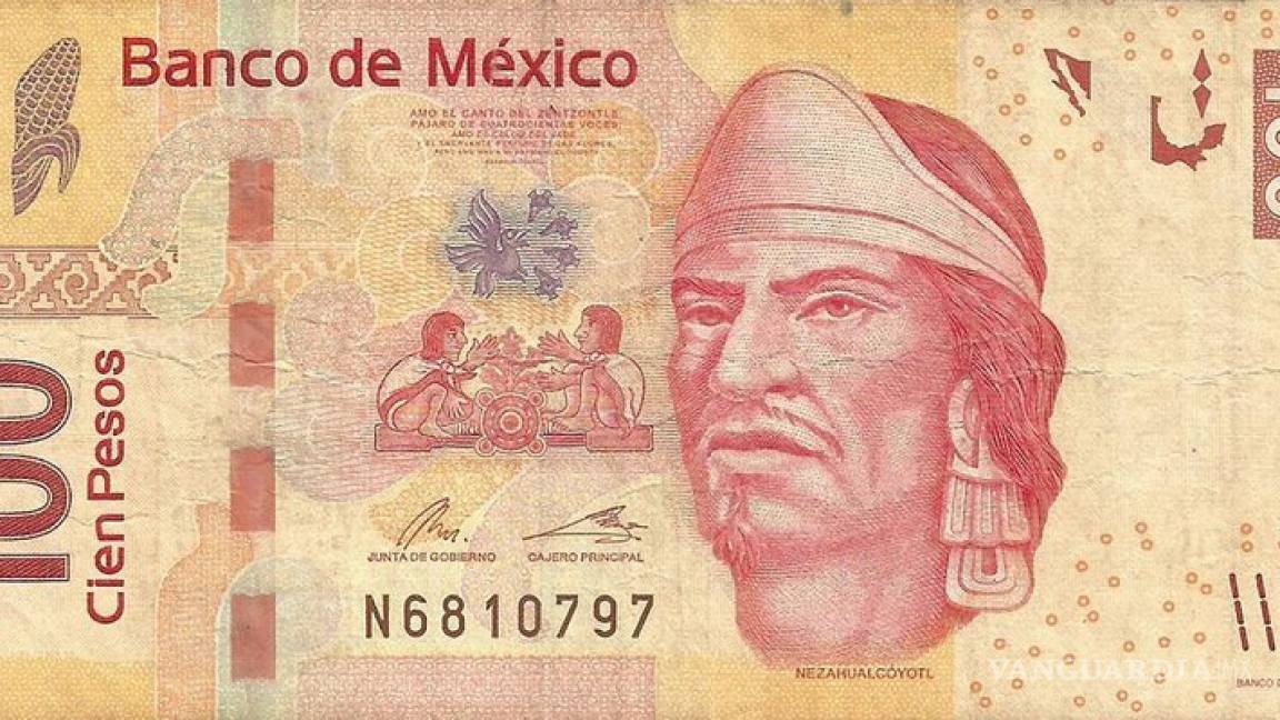 Billete de Nezahualcóyotl se vende en casi 900 pesos