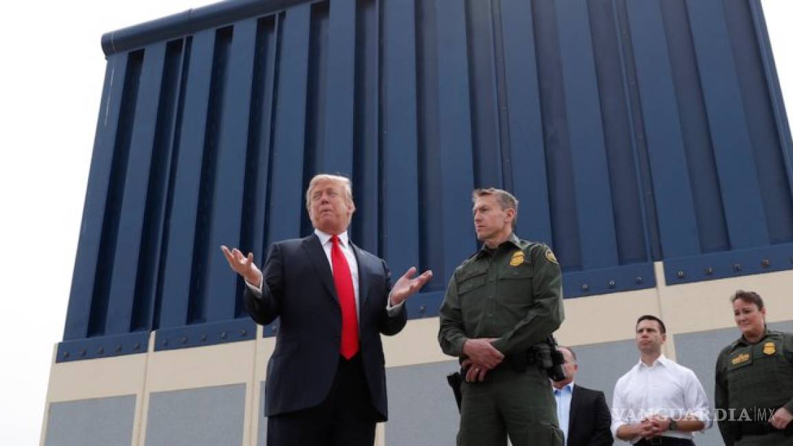 Trump llega a la frontera con México en Calexico; después de amenazar con el T-MEC