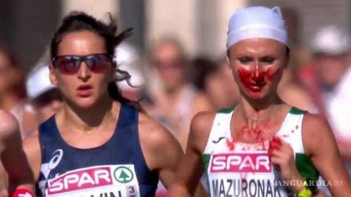 La campeona de Europa en el maratón de Berlín que corrió bañada en sangre