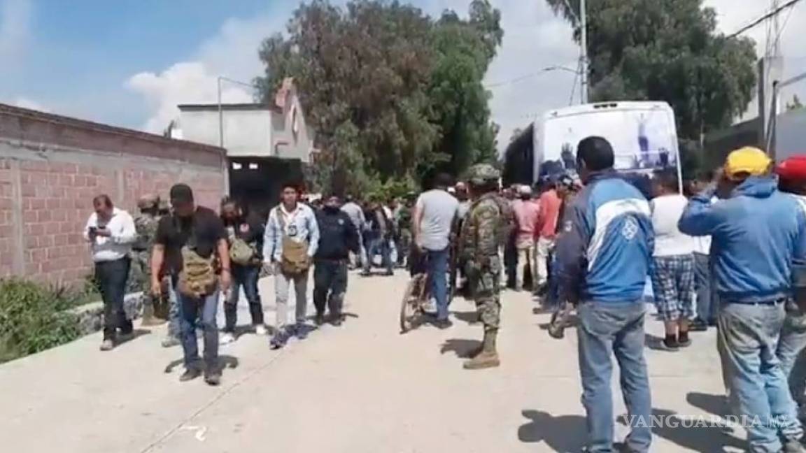 Intensa balacera en Texcoco deja 3 muertos
