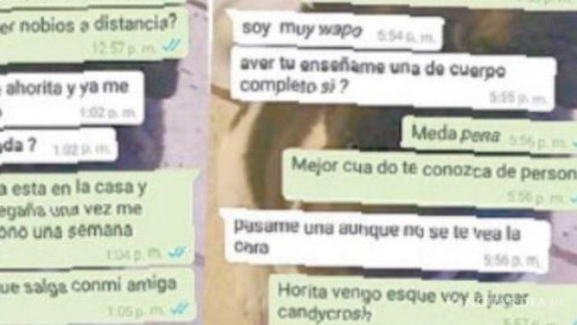 Madre evita que pedófilo abuse de su hija, él la contactó por Whatsapp