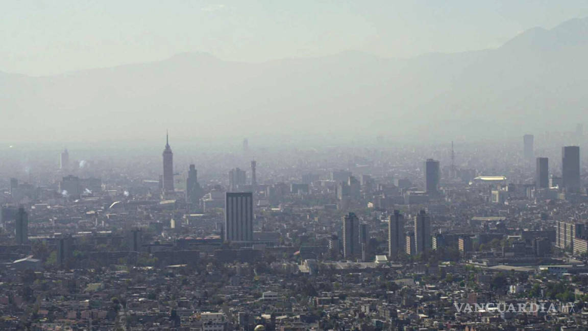 Reportan mala calidad de aire en el Valle de México