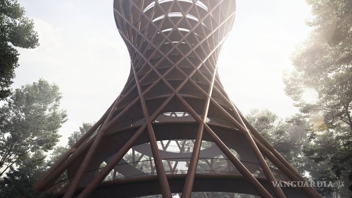 $!La Forest Tower les ofrece a los visitantes una nueva perspectiva del bosque escandinavo