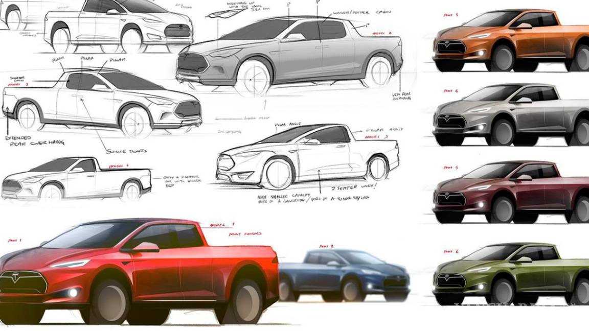 $!Pick-up de Tesla tendrá tracción total y enchufes para maquinaria pesada