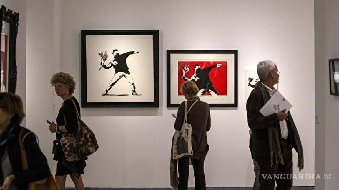 “The Art of Banksy” se exhibe en Berlín