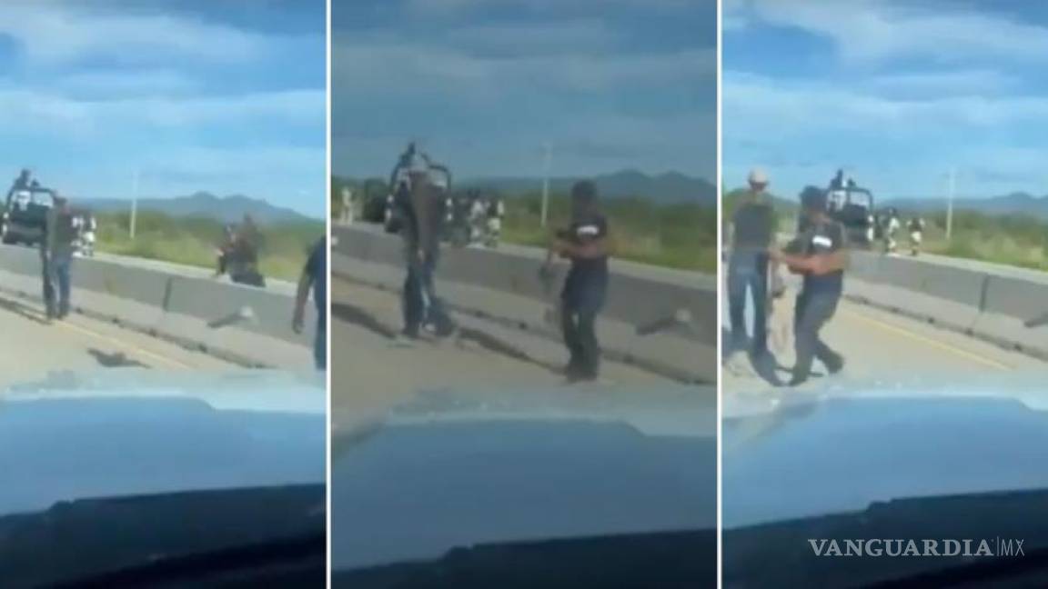 Guardia Nacional se topa con sicarios en Sonora... ¡y los dejan ir! (video)