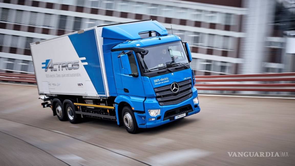 Mercedes-Benz eActros, un poderoso camión cero emisiones