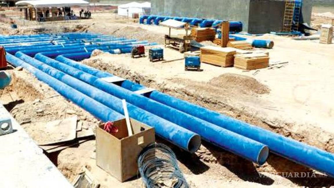 En Torreón, suspenden obras de Agua Saludable para La Laguna por falta de permisos