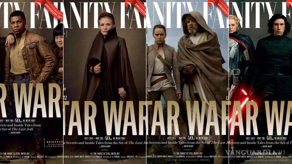 Vanity Fair celebra a Star Wars con portadas del Episodio VIII