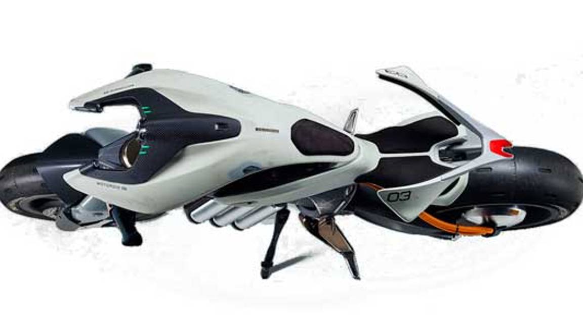 $!Yamaha Motoroid, un ejemplo de cómo serían las motocicletas autónomas