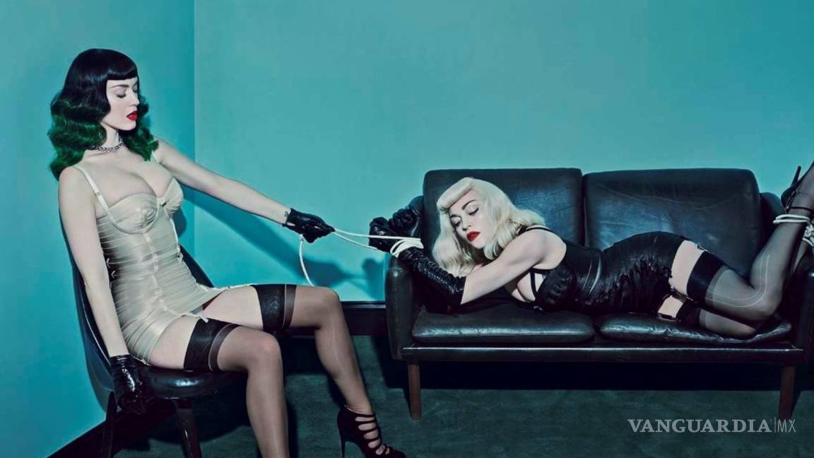 Madonna simula sexo duro con la cantante Katy Perry