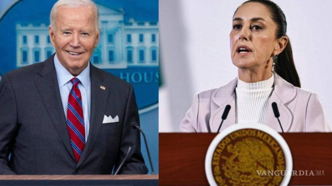 Dialogan Sheinbaum y Biden; proponen mantener sólida alianza entre México y EU