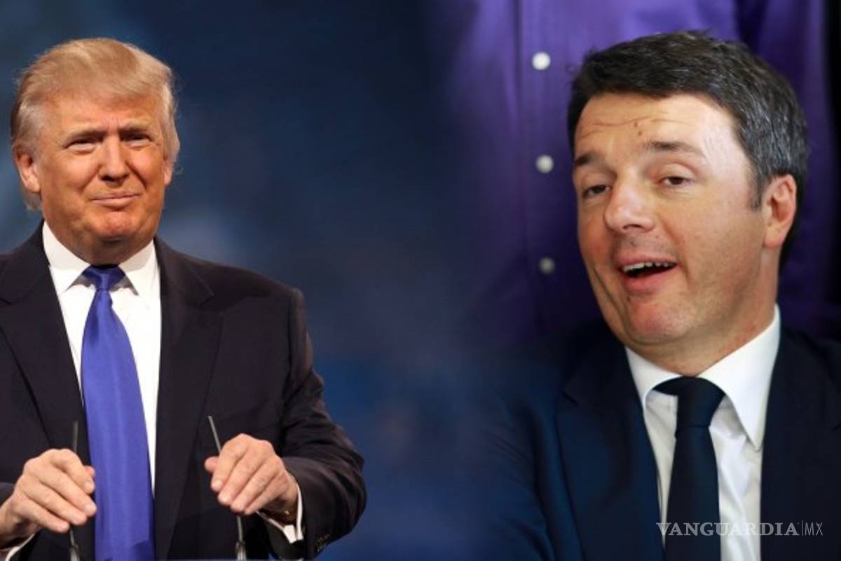 ¿Italia fuera de la Unión Europea? La réplica de Matteo Renzi a la hipótesis de Trump