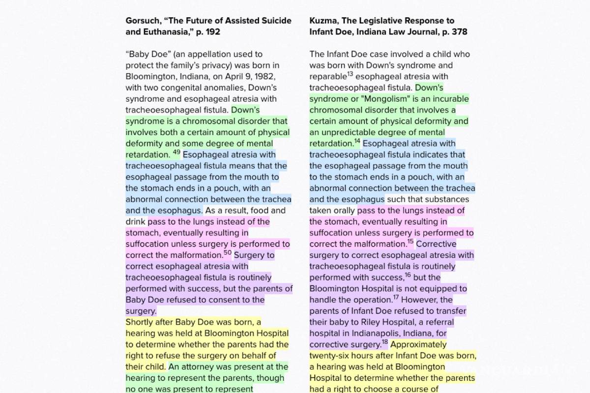 $!Acusan de plagio al juez nombrado por Trump para el Tribunal Supremo