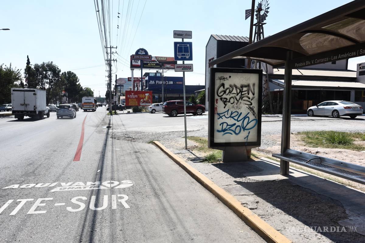 $!Las líneas rojas buscan orientar a los usuarios sobre el recorrido de las rutas gratuitas.