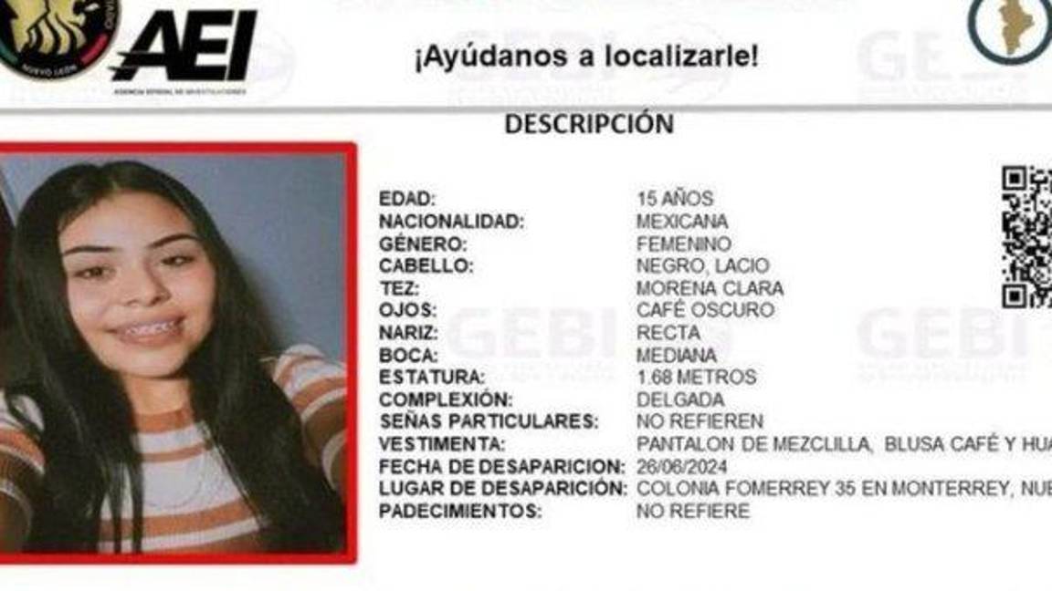 $!Jovencita de Monterrey se escapó a Texas con un hombre que conoció en Facebook