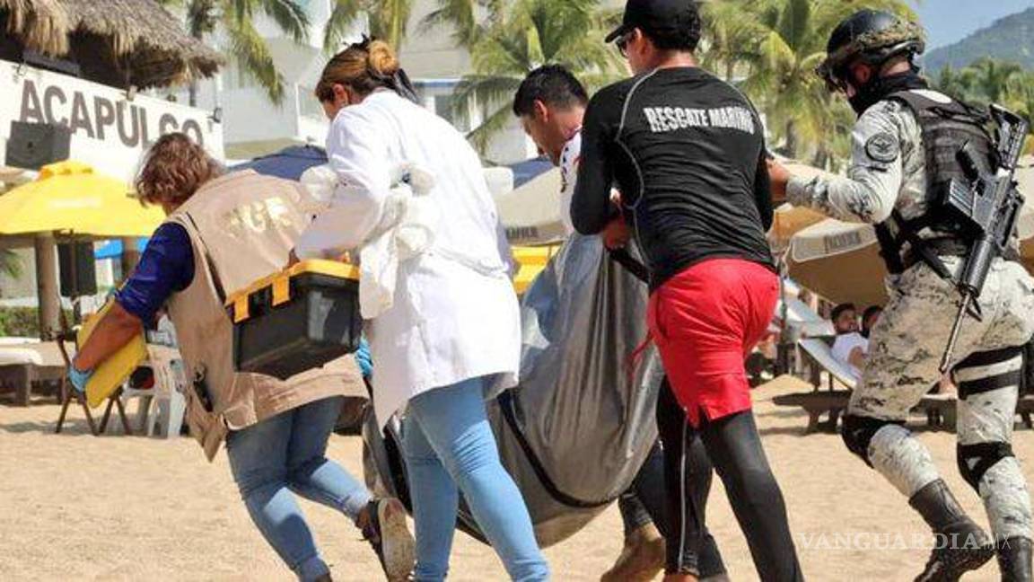 Encuentran tres cuerpos en playas de Acapulco, con señales de tortura