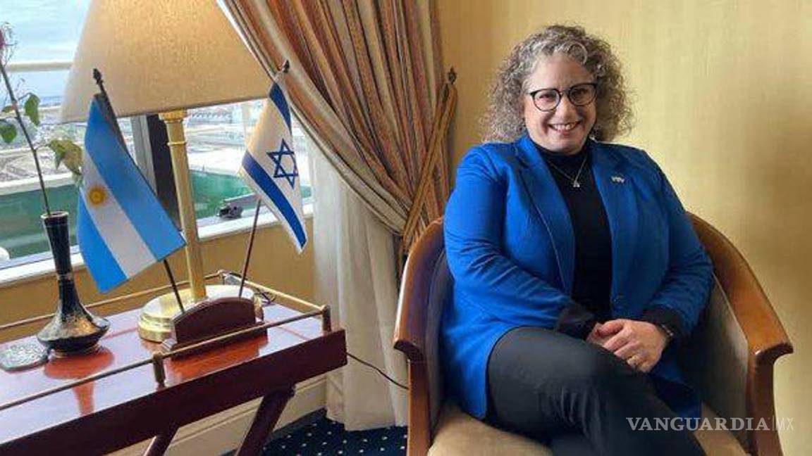 $!La embajadora de Israel en México, Einat Kranz Neiger, dijo en entrevista que la declaración de AMLO está fuera de lugar