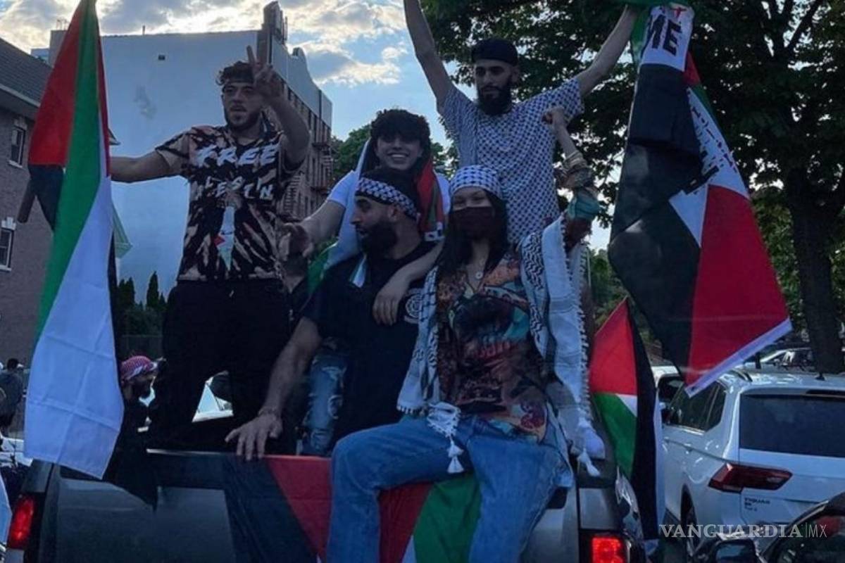 Bella Hadid protesta a favor de Palestina; debería avergonzarse, dice Israel