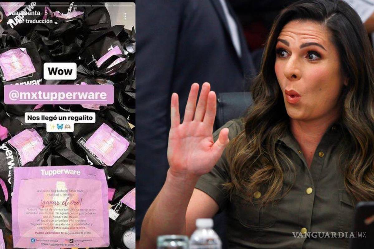 Tupperware ‘responde’ a Ana Guevara y manda kits a la Selección Mexicana de natación artística