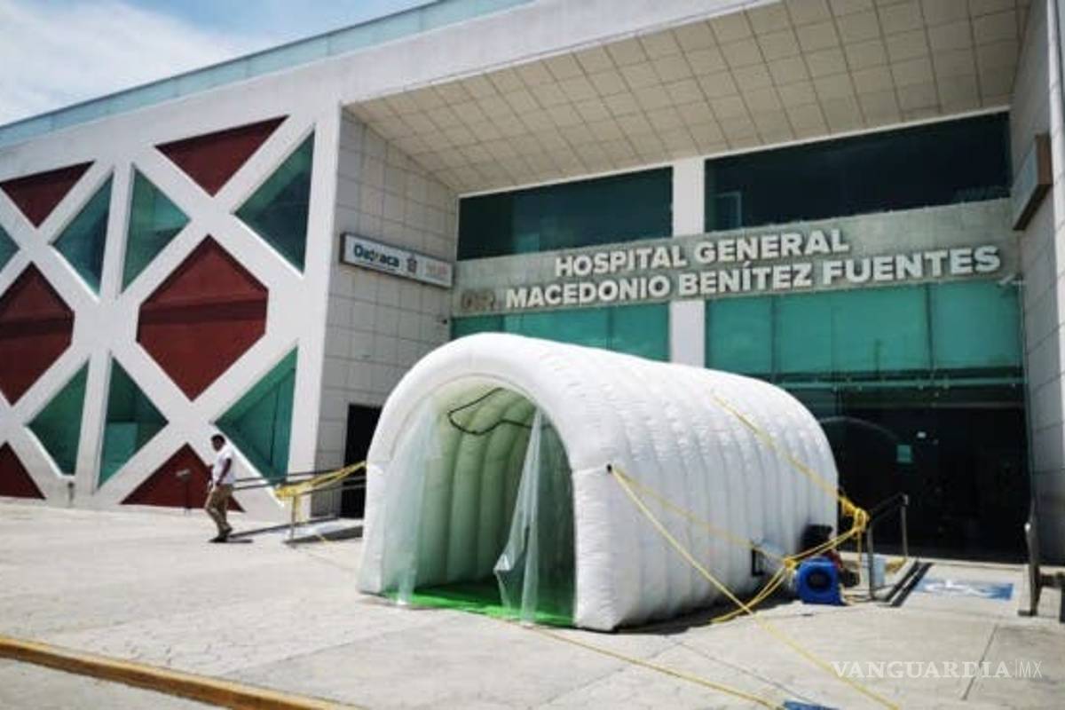 Hospital de Juchitán en cuarentena