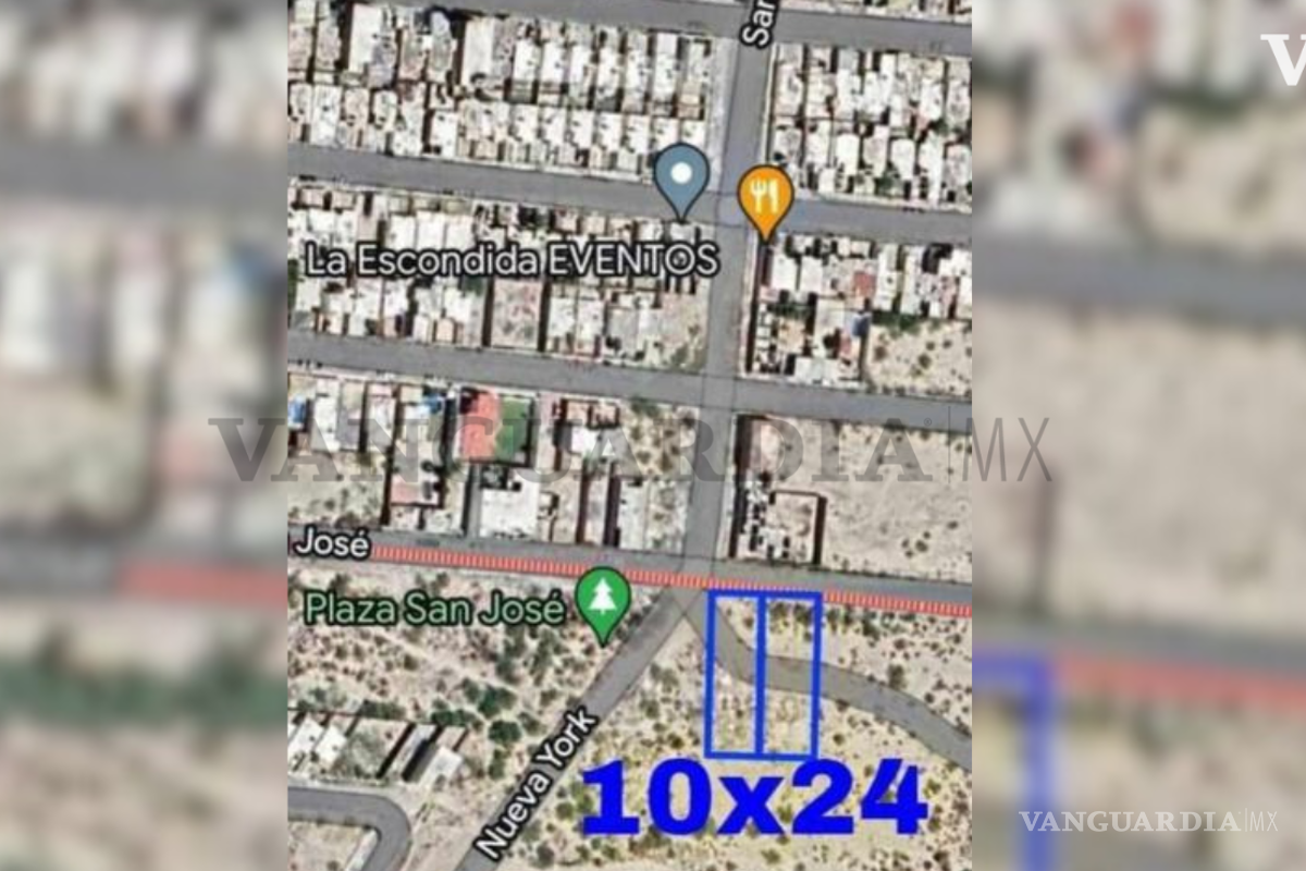 $!Son dos predios de 10 por 24 metros ubicados en la calle San Judas Tadeo y en el fraccionamiento Las Estancias.