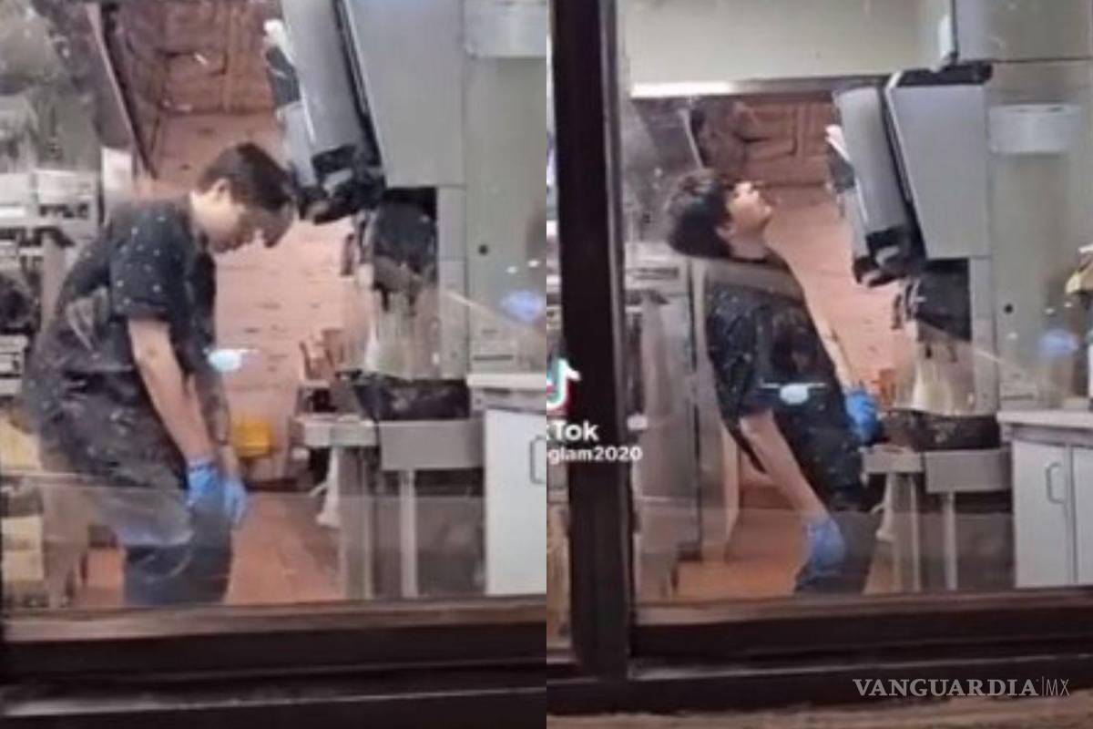 ¿Efectos del fentanilo? Empleado ‘zombie’ se viraliza en TikTok; video llega a ‘mañanera’ de AMLO