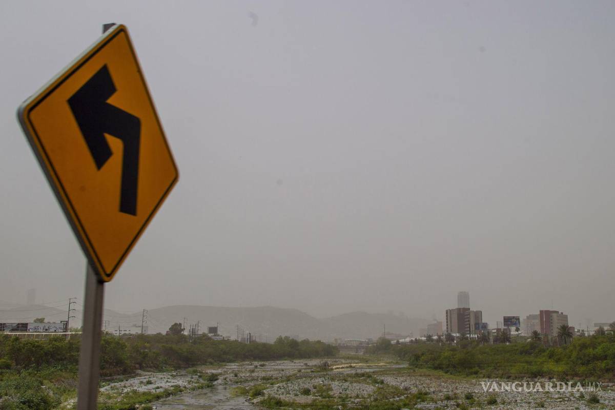 Polvo del desierto de Coahuila provoca mala calidad del aire en Nuevo León