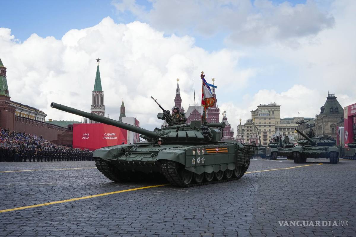 Putin participa en el Desfile del día de la victoria por los caídos en la Segunda Guerra Mundial