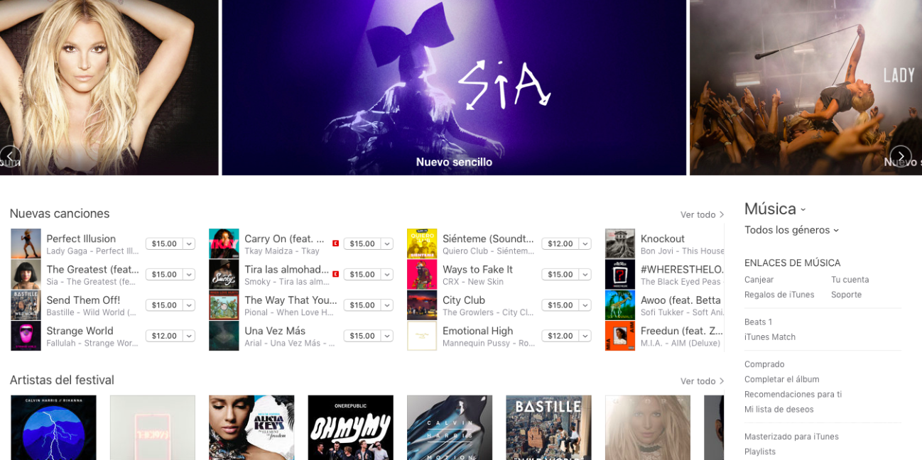 Apple no tiene interés en otros servicios de música en streaming