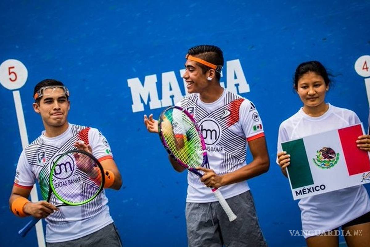 México logra el oro en Mundial de Frontenis...sin apoyo de Conade