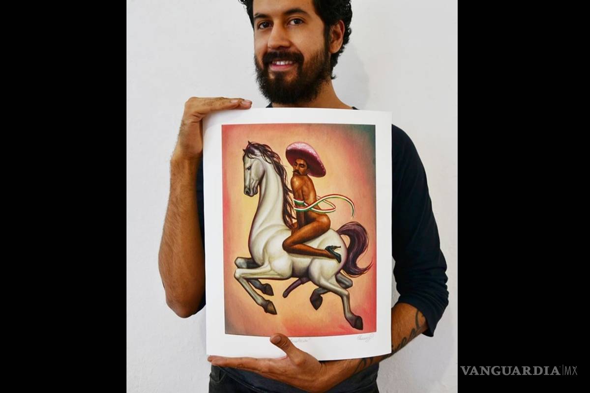 $!No queman pintura de Zapata pero sí golpean a jóvenes gays; esta comunidad convoca a protestar en Bellas Artes