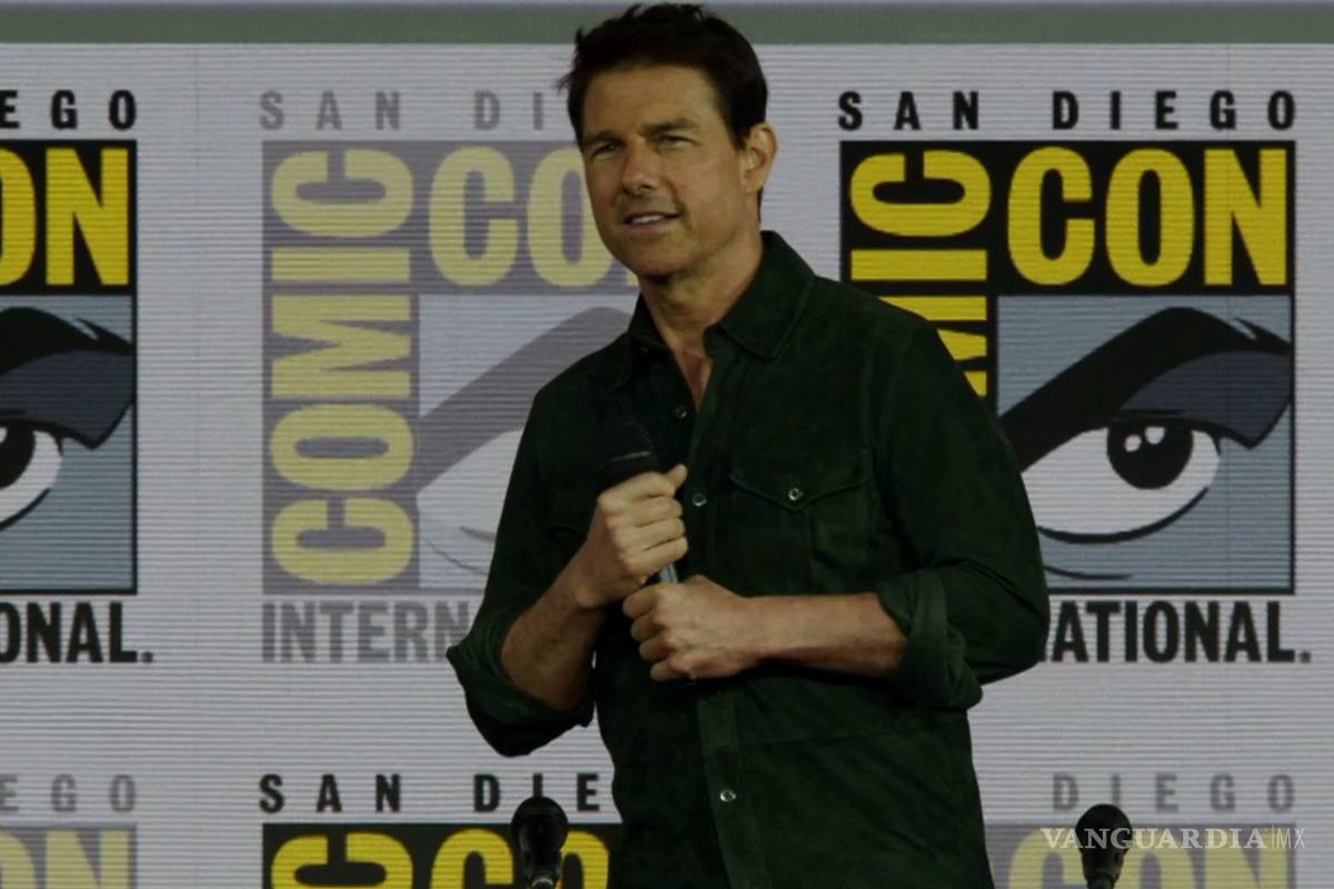 Se presenta Tom Cruise en la Comic-Con con nuevo lanzamiento
