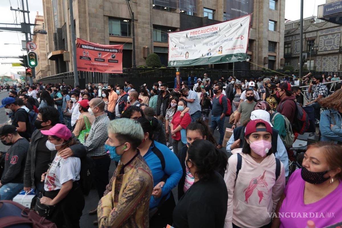 CDMX ingresa a semáforo naranja &quot;sin bajar la guardia&quot;