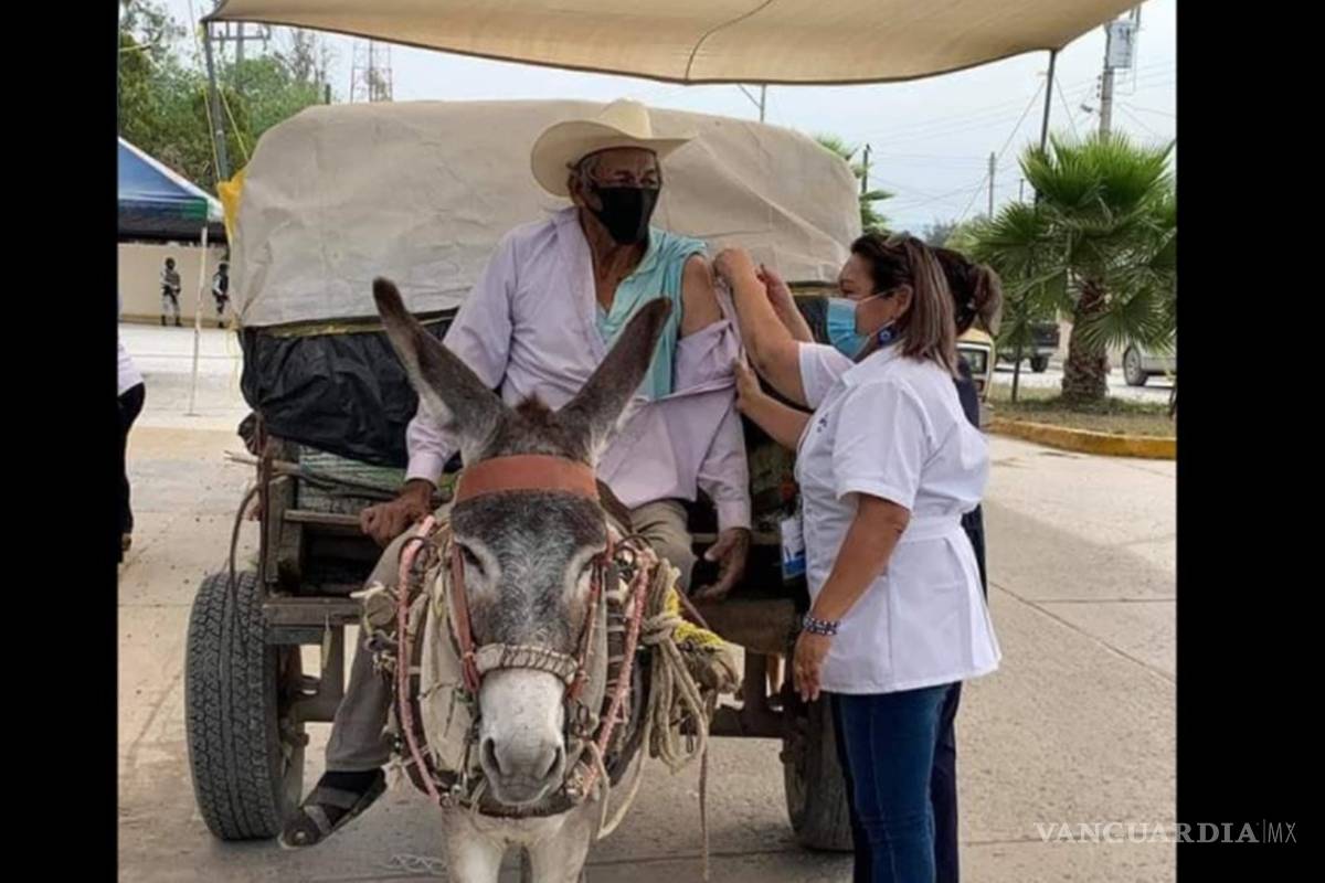 AMLO destaca “cifra récord para un solo día” de adultos mayores vacunados contra Covid-19
