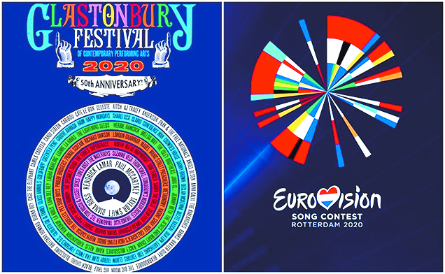 Por coronavirus cancelan dos festivales más: Glastonbury y Eurovisión