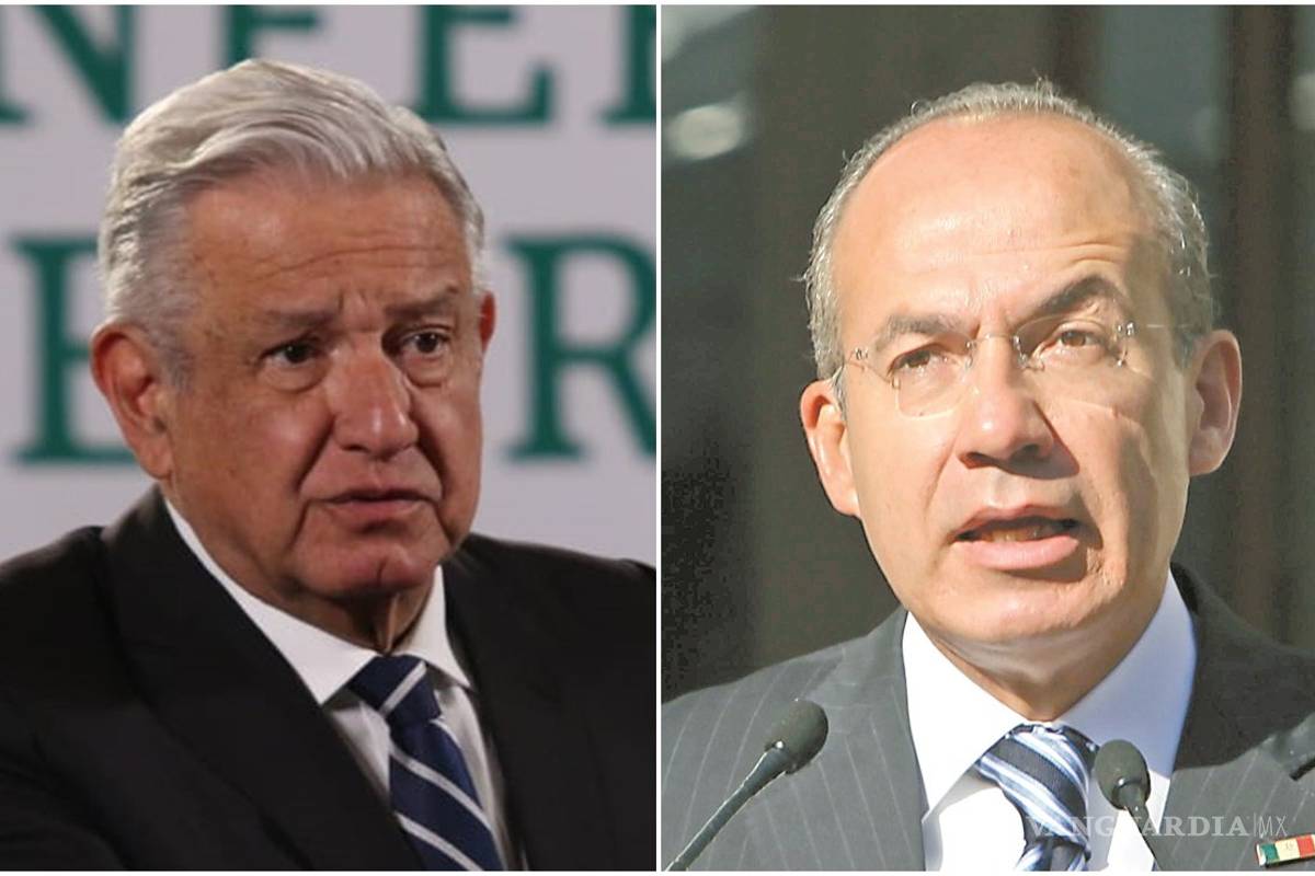 'Le deseo pronta recuperación', AMLO envía mensaje a Felipe Calderón