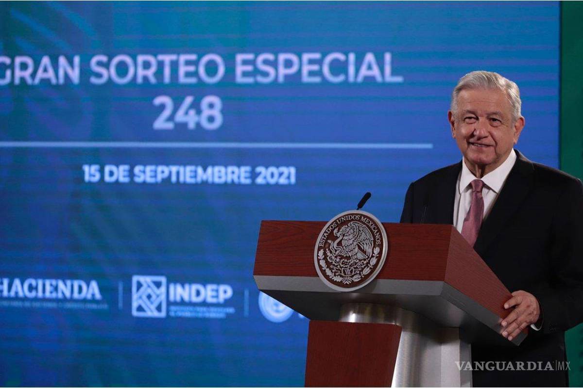Aún hay tiempo para comprar ‘cachitos’ de Gran Sorteo: AMLO