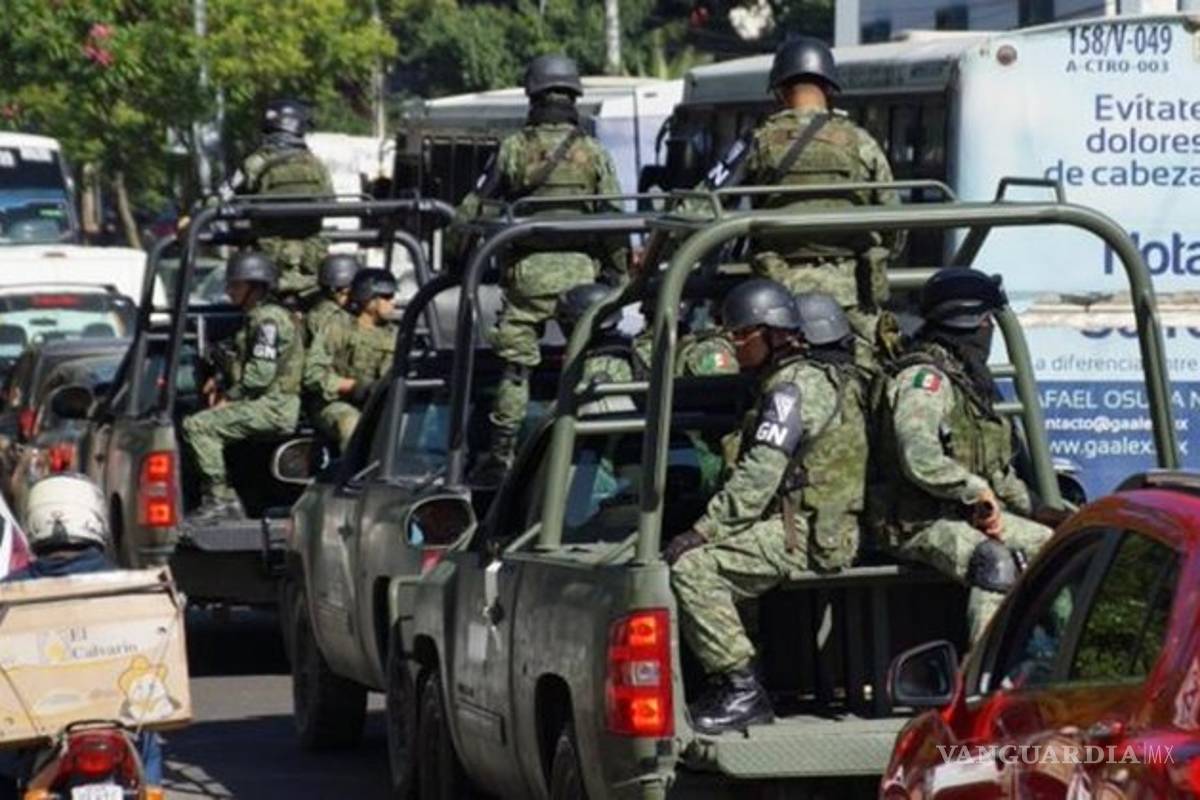 Asegura Guardia Nacional arsenal con más de 100 armas