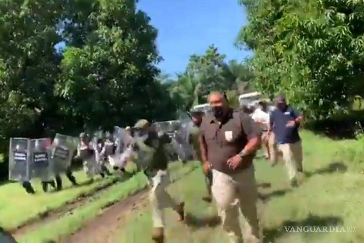 ‘Ya valieron ver**’... Guardia Nacional e INM ‘cazan’ migrantes en Chiapas (video)