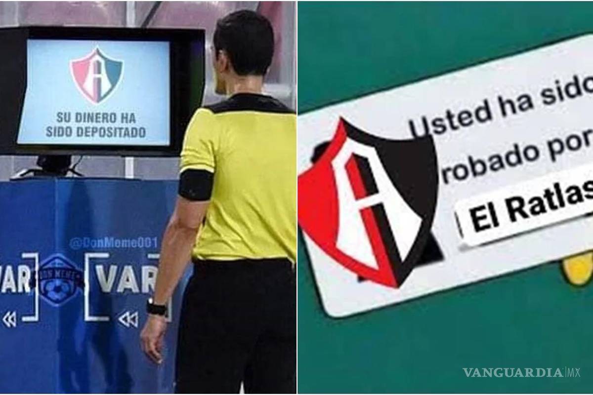 ‘Ratlas’ bicampeón... destrozan a los rojinegros en redes por supuestas ayudas arbitrales y del VAR